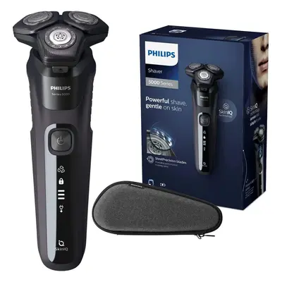 Philips Shaver Series Dry and Wet Electric Shaver for Men (Model S5588/30) ( pin plug UK version