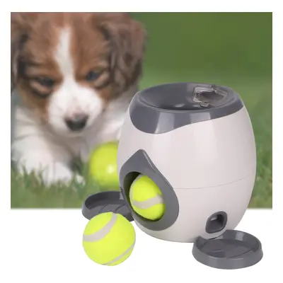 Automatic Interactive Ball Tennis Dog Hyper Pet Toys Training Feeding