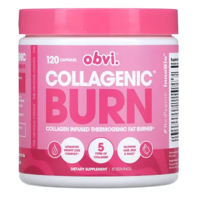 Obvi, Collagenic Burn, Capsules