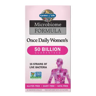 Garden Of Life Microbiome Formula Once Daily Womens Caps 1211