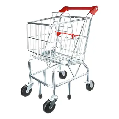 Melissa & Doug Toy Shopping Cart With Sturdy Metal Frame