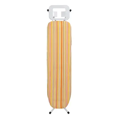 Ironing Board with Stripe Cotton Cover- Orange/Yellow