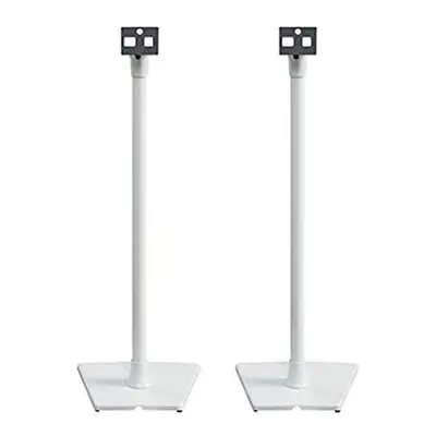 Sanus WSS22-W2 Wireless Speaker Stands designed for SONOS ONE, PLAY:1 and PLAY:3 - Pair (White)