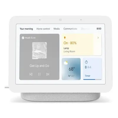 Google Nest Hub (2nd Generaton) Audio Smart Voice Assistant Speaker - Chalk