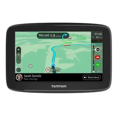 TomTom Car Sat Nav GO Classic, Inch, with Traffic Congestion and Speed Cam Alert Trial Thanks to