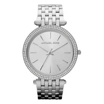 MICHAEL KORS MK3190 Darci Silver Dial Pave Bezel Ladies Watch