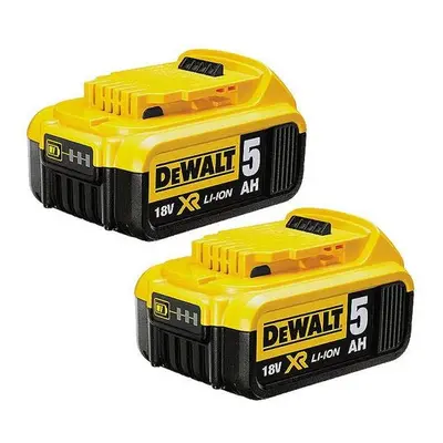 DEWALT DCB184-XJ XR Lithium-Ion Battery, 5Ah, 18V, Pack of