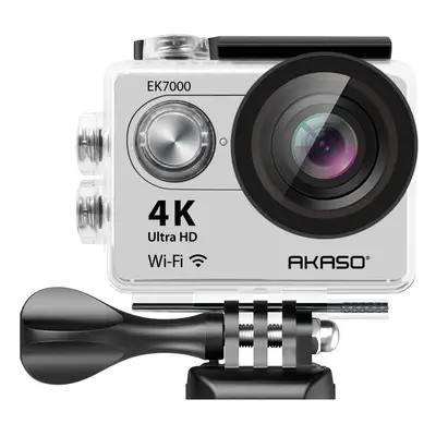 AKASO EK7000 4K Sport Action Camera Ultra HD Camcorder - Silver