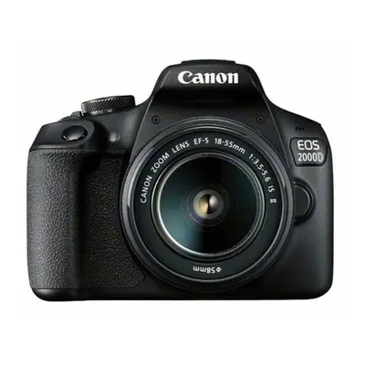 Canon Eos 2000D Black Kit Ef-S 18-55Mm F3.5-5.6 Is Ii