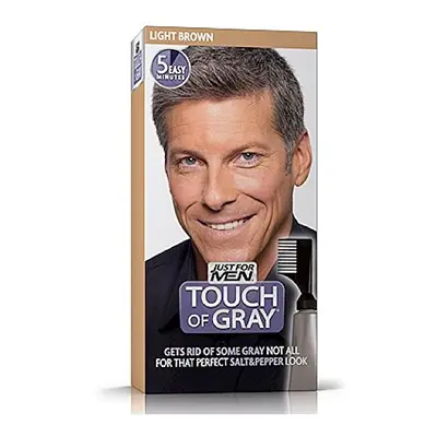 Touch of Gray Men's Hair Color, Light Brown