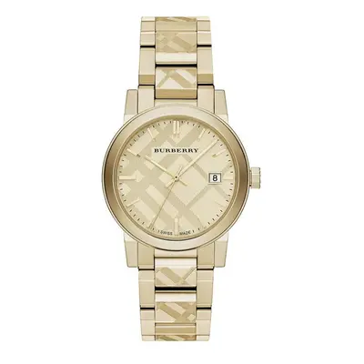 Burberry BU9038 Swiss Gold Ion-Plated Stainless Steel Ladies Watch