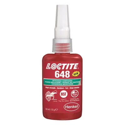 Loctite 648 High Strength High Temperature Fast Cure 50ml