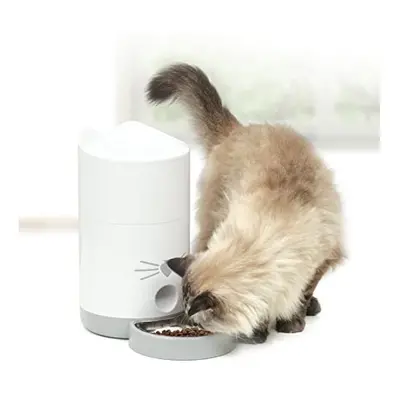 Catit PIXI Smart Automatic Dry Cat Food Feeder, Schedule and Portion Control Meals For Cats