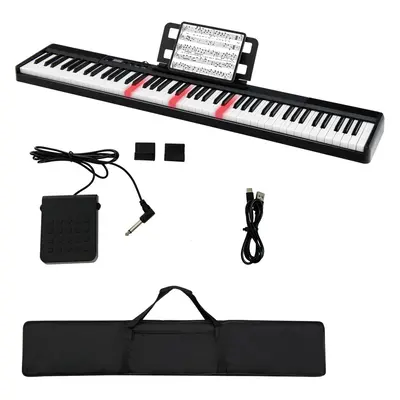 88-Key Electronic Keyboard Semi-Weighted Full Size Digital Piano