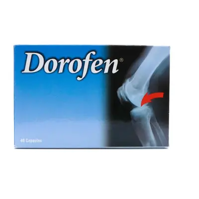 Dorofen Capsules 40's Improves Circulation Particularly In The Muscles