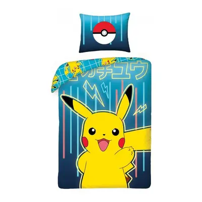 Pokemon Pikachu Duvet Cover Set x cm 100% Cotton Nintendo