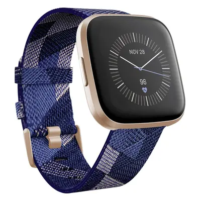 Fitbit Versa Special Edition Smart Fitness Watch Copper Rose Navy