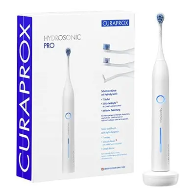 Curaprox Hydrosonic Pro Sonic Toothbrush - Curaprox Electric Toothbrush for Adults with Cleaning