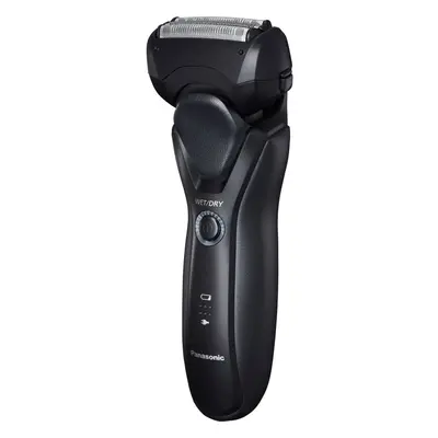 Panasonic ESRT37K Wet & Dry 3-Blade Men's Shaver with 2-Pin Plug - Black