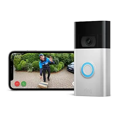 Ring Video Doorbell (2nd Gen) by Amazon | Wireless Video Doorbell Security Camera with 1080p HD 