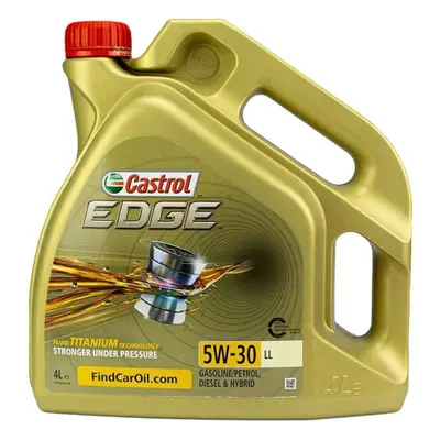 Castrol EDGE 5W-30 LL Engine Oil 4L- UK Stock