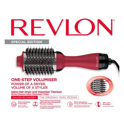 REVLON Salon One-Step Hair Dryer and Volumiser with Titanium Coating