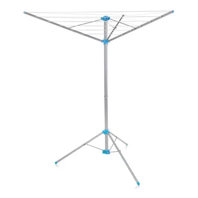 Minky Freestanding Indoor/Outdoor Airer, 15m drying space, Silver