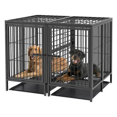 52inch Extra Large Huge Metal Pet Cage with Removable Divider Panel