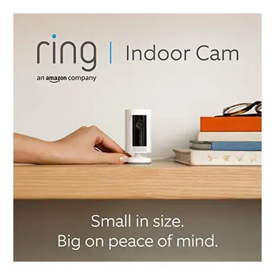 Ring Indoor Cam by Amazon | Compact Plug-In HD security camera with Two-Way Talk, Works with Ale