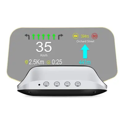 C3 Head Up Display OBD2 HUD Mirror Navigation HUD Speed Fuel Consumption Car KMH/KPM Speedometer