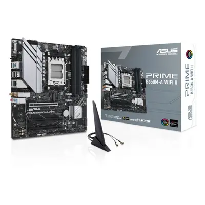 ASUS Mainboard Prime B650M-A WiFi II - Micro-ATX - Socket AM5 - AMD B650