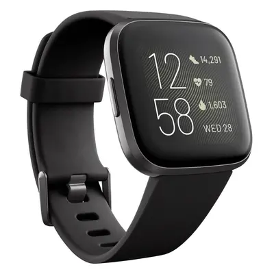 Fitbit Versa Smartwatch Black Carbon