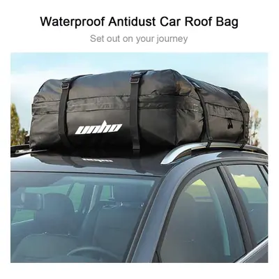 15 Cubic Feet Car Roof Carrier Waterproof Cargo Storage Bag for Cars