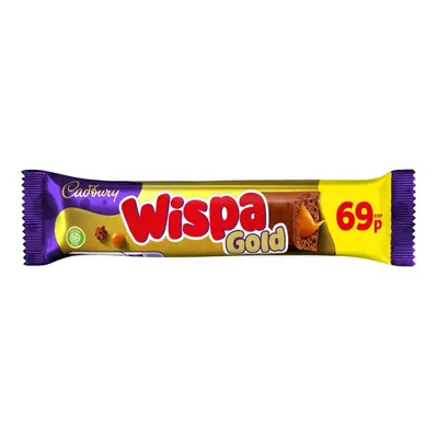 Cadbury Wispa Gold Chocolate Bar 48g (Pack of 48)