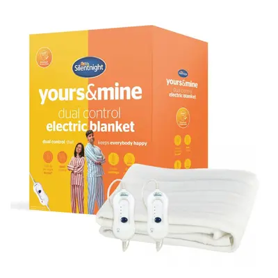 Silentnight Yours & Mine Dual Control Electric Blanket Double