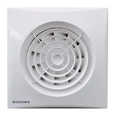 Envirovent SIL100T Silent-100T Axial Silent Extractor Fan Axial mm / Inch Timer Model (White)