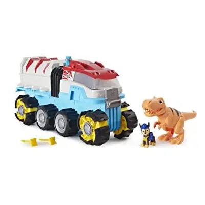 PAW Patrol - Dino Rescue Dino Patroller Motorised Team Vehicle with Exclusive Chase and T-Rex Fi