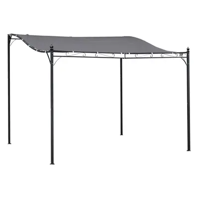 Outsunny 3m x 3m Gazebo Garden Pergola Canopy Sun Shade Shelter Soft Top