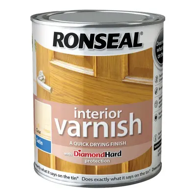 Ronseal 2.5 Interior Clear Varnish, Satin