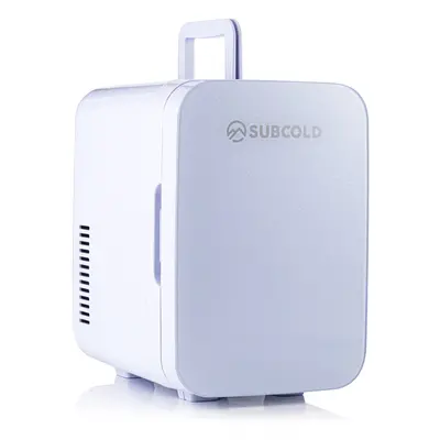 Subcold Ultra Mini Fridge Cooler & Warmer - White | 6L capacity | Compact, Portable and Quiet | 