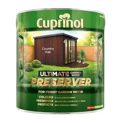 Cuprinol Ultimate Garden Wood Preserver Country Oak Litre