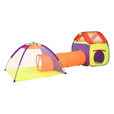 vidaXL Children Play Tent Multicolour Outdoor Play House Game Tent Ball Pit