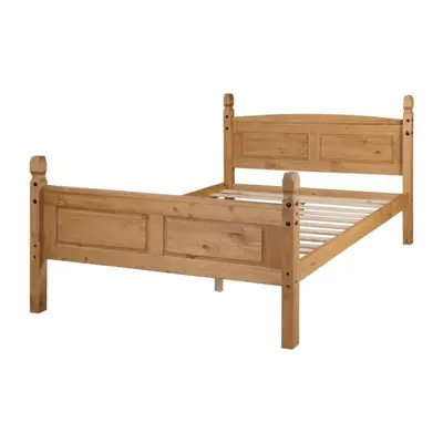 Corona 4'6" High Foot End Double Bed Frame Bedroom Furniture