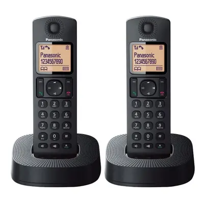 Panasonic KX-TGC312EB Digital Cordless Telephone with Nuisance Call Block - Twin