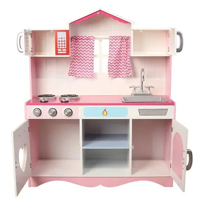 MCC Wooden Play Kitchen | Pink