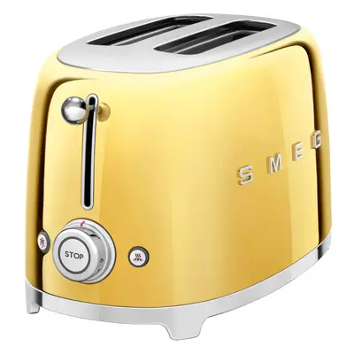 Smeg TSF01GOUK Slice Toaster - Gold