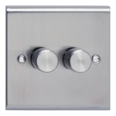 Deta SD1415SS Universal LED Dimmer Switch Gang Way - Watt