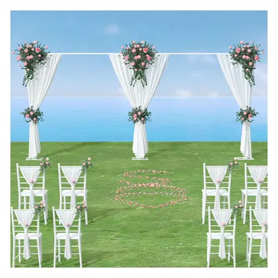 3*6m Heavy Metal Wedding Backdrop Frame Stand Adjustable