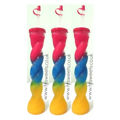 Novelty TWIST Slush cups 12oz 350ml Parties BBQ Barware Drinks x40 cup