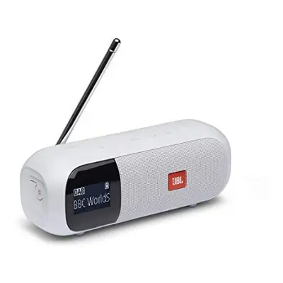 JBL Tuner Portable Radio - Bluetooth speaker with DAB and FM radio, hours of wireless music, in 